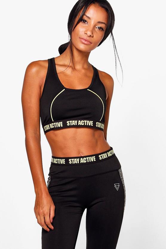 Grace Fit Stay Active Sports Bra